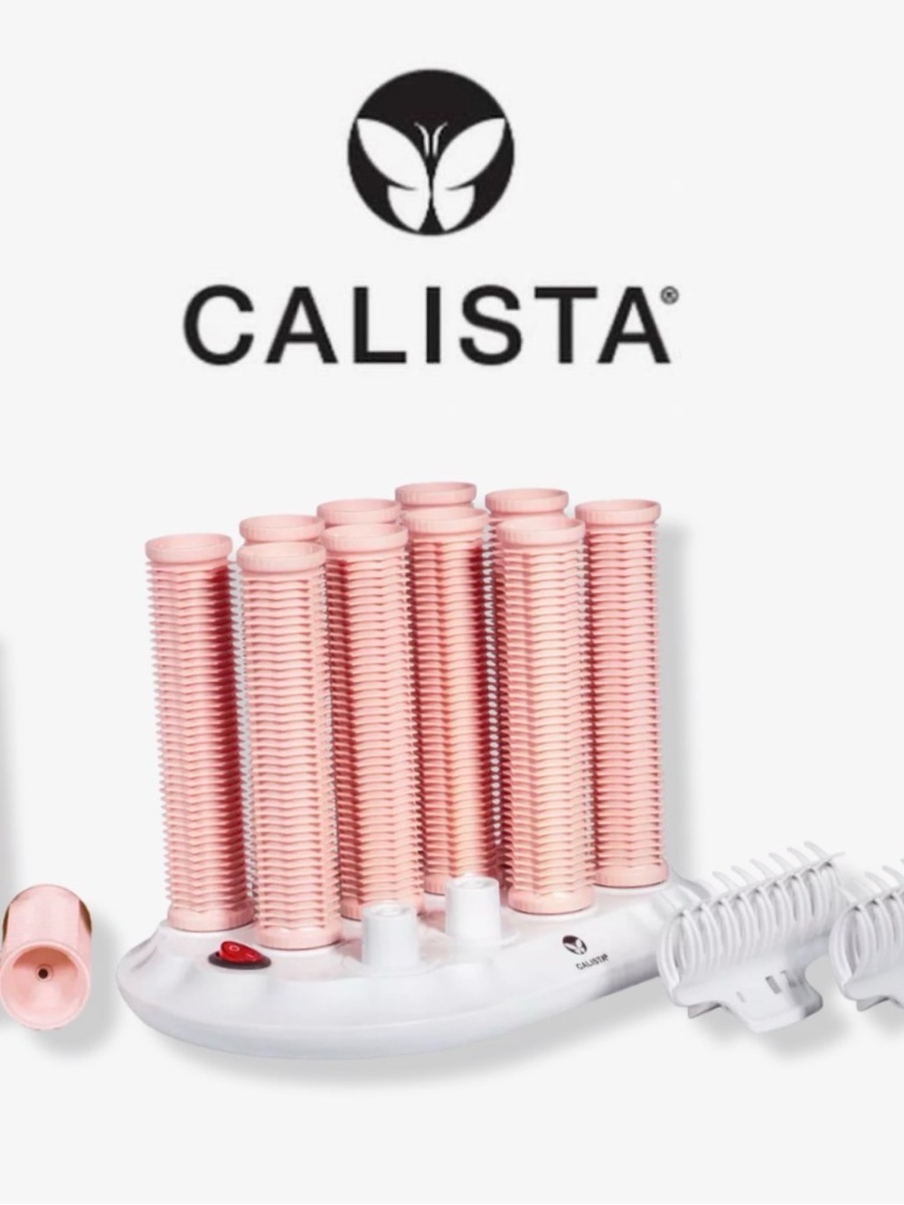 Calista Tools Ion Hot Rollers LONG Set - Used Once Like New